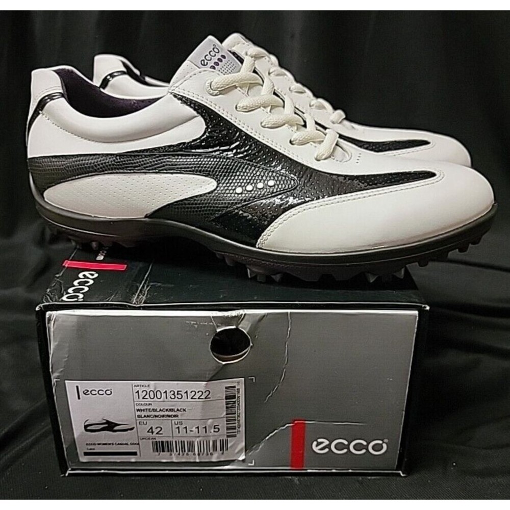 ECCO Womens Cool HYDROMAX Waterproof Golf Shoes Size US 11–11.5 EU 42 Sports NIB